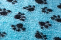 Меховой коврик для собак на нескользящей основе Bronte Glen, голубой.
