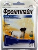 FRONTLINE СПОТ ОН капли для собак S от 2 до 10 кг (1 пипетка)
