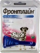 FRONTLINE СПОТ ОН капли для собак L от 20 до 40 кг (1 пипетка)