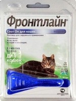 FRONTLINE СПОТ ОН капли для кошек 0,5 мл. (1 пипетка)