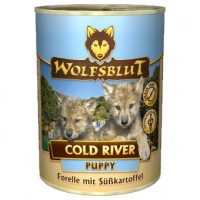 Wolfsblut - Консервы для щенков с форелью и бататом «Холодная река для щенков» Gold River Puppy